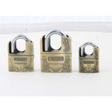 Zinc Alloy Shackle Protected Atom Padlock with Normal Key